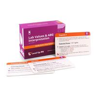 Lab Values & ABG Interpretation Flash Cards - No Fluff - Only Essential Info for Nursing School - 2025-2026 NCLEX ATI HESI Review LPN RN Flash Cards (89 Cards)