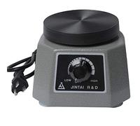 Lab Vibrator 4" Round Shaker Oscillator Gypsum Mixing Machine，Roundness Vibrador Laboratory Tool Equipment 100W Plaster Vibrator Plate