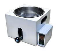 Lab Water Bath, Digital Thermostatic Heater with PID Control, 2L Capacity, Stainless Steel Liner for Chemistry Experiments & Scientific Research