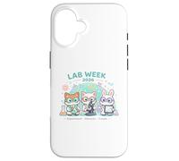 Lab Week 2026 Animal Medical Laboratory Technician Scientist Case for iPhone 16