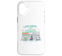 Lab Week 2026 Animal Medical Laboratory Technician Scientist Case for iPhone 16 Plus