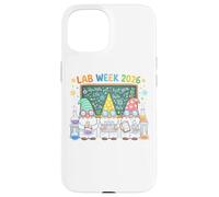 Lab Week 2026 Gnomes Medical Laboratory Technician Scientist Case for iPhone 15