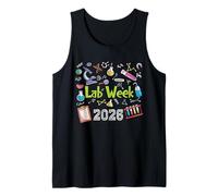 Lab Week 2026 Retro Medical Laboratory Tech Lab Week Tank Top