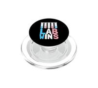 Lab Wins Med Tech Transsexual Transgender LGBTQI Pride PopSockets PopGrip for MagSafe