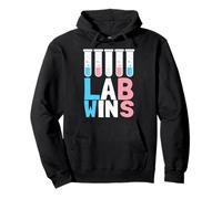 Lab Wins Med Tech Transsexual Transgender LGBTQI Pride Pullover Hoodie