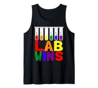 Lab Wins Medical Technologist Test Tubes LGBTQI Pride Tank Top