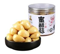 Laba garlic,emerald green garlic,pickled pickles,sweet and sour garlic,Honey garlic?Shandong specialty, pickled vegetables (Vinegar pickled garlic 400g,1 can)