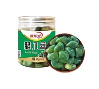 Laba Garlic, Jade Garlic, Fresh Green Garlic, Pickled Vegetable, Pickled with Vinegar, Pickled Garlic, Sugar Garlic, Shandong Special, Sweet and Sour Garlic (JiangLeBao 400G,1 can)