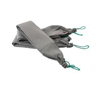 LABA-TEX Flood Barrier Snakes, Water-Activated Sandless Sandbags, 2x4L+8L | Water-Activated, Instant Leak Protection, Super Absorbent: 4L/8L, Sandless, No-Prep, Easy-Lift Rope Loops, Disposable