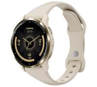 Laband 18mm Slim Silicone Band Compatible with Garmin Venu 3S 41mm/Venu 2S/Vivoactive 4S/Vivomove 3S/Venu 4 41mm/Forerunner 255S/Forerunner 265S, Soft Thin Sport Replacement Watch Band for Women Men