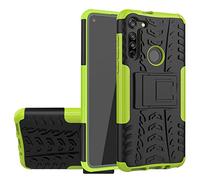 Labanema Case for Moto G8, Heavy Duty Shock Proof Rugged Cover Dual Layer Armor Combo Protective Hard Case for Motorola Moto G8/ Moto G Fast (Not fit Moto G8 Play /G8 Plus /G8 Power) - Green