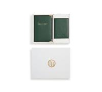 LaBante London Nutcombe Green Passport Holder & Credit Card holder Gift Box