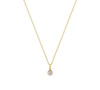 LaBante London Women's Circle of Life Gold Plated Sterling Silver Necklace LaBante London Gold One Size