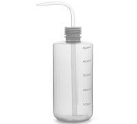 Labasics Chemical Wash Bottle, 1-Pack Plastic Safety Laboratory Squeeze Wash Bottle, LDPE with Narrow Mouth, 500 ml