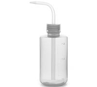Labasics Chemical Wash Bottle, 1-Pack Plastic Safety Laboratory Squeeze Wash Bottle, LDPE with Narrow Mouth, 250 ml