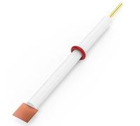 Labasics Copper Electrode, 99.95% Purity 10x10x0.1mm Metal Sheet Electrode Copper Sheet Electrode with PTFE Body Compatible with Labasics Electrolytic Cell