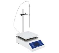 Labasics Magnetic Stirrer with Digital Display, Max Capacity 5L 200-2000 RPM Magnetic Stirrer with 19x19 cm Ceramic Hot Plate and Temperature Sensor Probe, Max 350℃, Rated Power 600W, 220V/50HZ