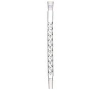 Labasics Vigreux Column, 24/40 Joints Borosilicate Glass Fractional Distillation with Indentations and 300 mm Length, Ideal for precise separation of liquid mixtures in laboratory distillation setups