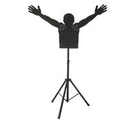 Labasuan Height Adjustable Dummy Defender, Portable Basketball Training Mannequin with Movable Arms & Tripod Base, for Solo Drills at Home or the Court(Adult)