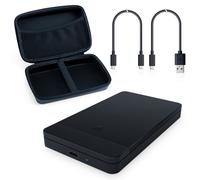 Labbyf 500GB Portable External Hard Drive with Carrying Bag Ultra-Fast USB C