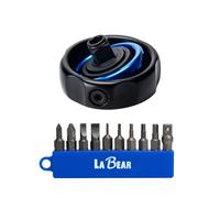 LABEAR 360° Dual-Use Finger Ratchet, 3/8" Drive & 1/4" Hex Bit