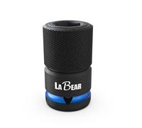 LABEAR - Impact Wrench Adapter, 1/2" Drive Female to 7/16" Hex Converter, Quick Release, Quick Change Chuck, Square to Hex Bit Adapter, Impact Drill Adapter, Cr-Mo Steel Ratchet Wrenches Drivers
