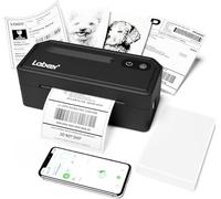 Labeer Bluetooth Thermal Label Printer, Shipping Packs, 4x6 Wireless Label Printer for Small Business Office or Home, Compatible with Windows/Mac/Android/iOS/Amazon/Ebay/Shopify/Etsy/USPS