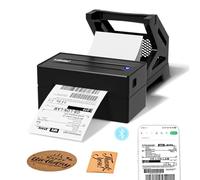 Labeer Shipping Label Thermal Printer, 4x6 Bluetooth Lablel Printer for Small Business and Shipping Packages, Compatible with Android, iOS, Windows, Mac, Chromebook,USPS, Ebay,Shopify&More (Black)
