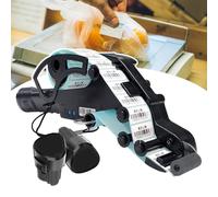 Label Applicator - Handheld Auto-Sensing Design, Cordless with 16h Battery, Compatible with Self-Adhesive Labels, Supports Various Shapes, Fast Labeling