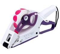 Label Applicator Machine - Fast Handheld Portable Barcode Gun for Round, Square, and Flat Bottle Labeling - Label Width 18-35MM/35-64MM - Save Time and Effort