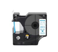 Label D1 Tape 6 Mm 9 Mm 12 Mm 45013 40913 43613 Compatible with LabelManager 160 280 (Blue on White)