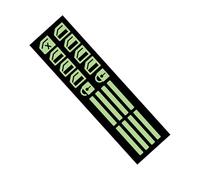 Label Decals for Car - Self Adhesive Luminous Cars Button Stickers for Night Visibility | Glowing Effect Cars Button Stickers with Strong Adhesion, Label Decals Fluorescent Labels for Car