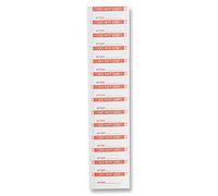 Label, Do Not Use After, Pk350, Label Colour Red on White, Label Height 16mm, Label Legend Do Not Use (+ Blank Space Underneath), Do Not Use (After), Label Material Nylon Cloth, Label Type Identificat
