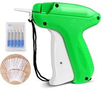 Label Gun Price Label Clothes Tagging Gun with 1200 Paddle Thread (White, 5 cm) + 5 Replacement Needles for Bazaar, Clothes, Socks, Hats, Trade