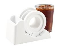 Label Holder for Rolls - Roll Dispenser, Label Organizer | Smooth Feeding, Anti-Tip Structure, Quick Setup Frame, Space-Saving Storage Unit for E-Commerce and Logistics Workstation