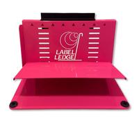 Label Ledge - Made in USA - Precise Label Applicator Bottle & Jar-Labeling Must-Have, Manual Labeling Machine for Bottle Labels Made by Label Makers, for Vessels for Wine/Beer, Beauty Products