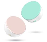 Label Maker Machine with Tape, 2 Pack Portable Mini Label Printer, HP3 Bluetooth Sticker Maker Machine with Multiple Templates, Small Thermal Label Printer, High Precision, Fast Printing, Green + Pink