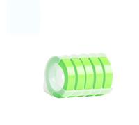 Label Maker Machine1610 3D Embossing Manual Typeprinter Printer Labeller Suitfor 6/9mm Tape Clean Precise Cuts(5pcs-Olive Green,6mm)