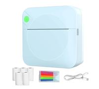 Label Maker, Mini Thermal Sticker Printer, Rechargeable Portable Wireless Label Printer, For Pictures Notes Art Camera Home School Offices Travel Outdoor Indoor Making Business Trips