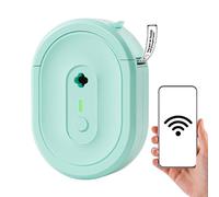 Label Maker - Portable Printing Device, Green Wireless Thermal Package Label Printer, Mini Machine for File Folders Document Sorting Warehouse Office Students Kitchen Pantry | Craft Enthusiasts