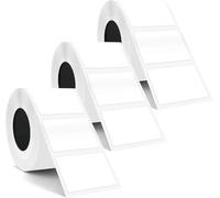 Label Maker Tape - 3 Rolls B3S/T50pro Printer Adhesive Thermal Paper, 660pcs 40x30mm Waterproof Self-Adhesive Thermal Sticker, Labeling Tape Replacement, Jars Bottle Package Office Kitchen Barcodes