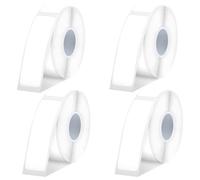 Label Maker Tape-4 Rolls Adapted Labeling Print Paper Compatible for MakeID L1 Q1 E1 Label Printer Phomemo Q30 Q30S D30 D30S Label Maker for Labeling Tape 14x40mm (0.55"x1.57")