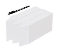 Label Markers For - Waterproof White Garden ID Stakes, Smoothing Writing Labels, Outdoor Nursery Naming Tools Set
