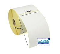 Label Metrics 100 x 150mm White Direct Thermal Labels - Zebra GK420D, GX420D, GK420T - 5 Rolls 1,250 Labels