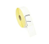 Label Metrics - 2" x 3" (50.8mm x 76.2mm) Semi Gloss Labels/Stickers. Permanent Adhesive. 25mm Core / 1,000 Labels per roll. (10 Rolls)