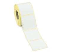 Label Metrics - 38mm x 38mm Direct Thermal Labels with Peelable/Removable Adhesive. 1k per roll. (5 Rolls)
