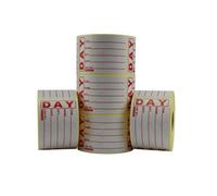Label Metrics 49x74mm Prepped Food Labels Text Removable Use by Food Labels Food Rotation Roll Supplied in Rolls of 500 Label Size: 49 x 75mm 5 Rolls of 500 Labels 2 500 Labels Red