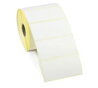 Label Metrics 70mm x 40mm Direct Thermal Labels, 25mm core. 1 x Roll of 1,000 Labels. Zebra, Sato, Citizen
