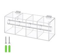 Label Organizers Featuring 7 Slot and Wall Mount Capability for Inventory Control and Retail Applications Home Storage Solution
