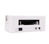 Label Printer, Portable Thermal Barcode Printer Desktop Thick Film Print Head for Mobile Phone Computer (#1)